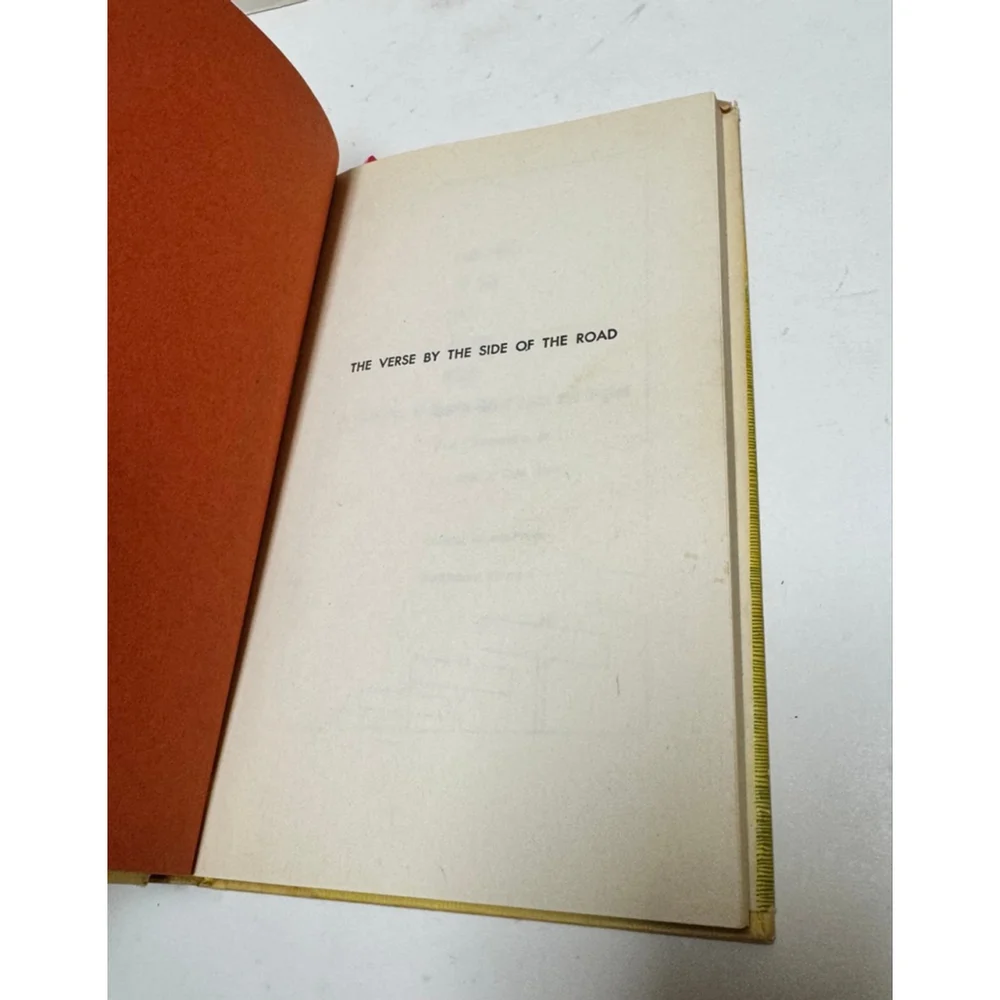 1972 The Verse by The Side of The Road by Rowsome Burma-Shave Signs HC